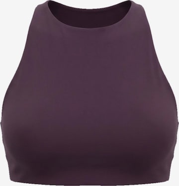 Lifters Sports Bra in Purple: front