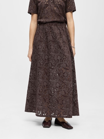OBJECT Skirt 'OBJBianca' in Brown
