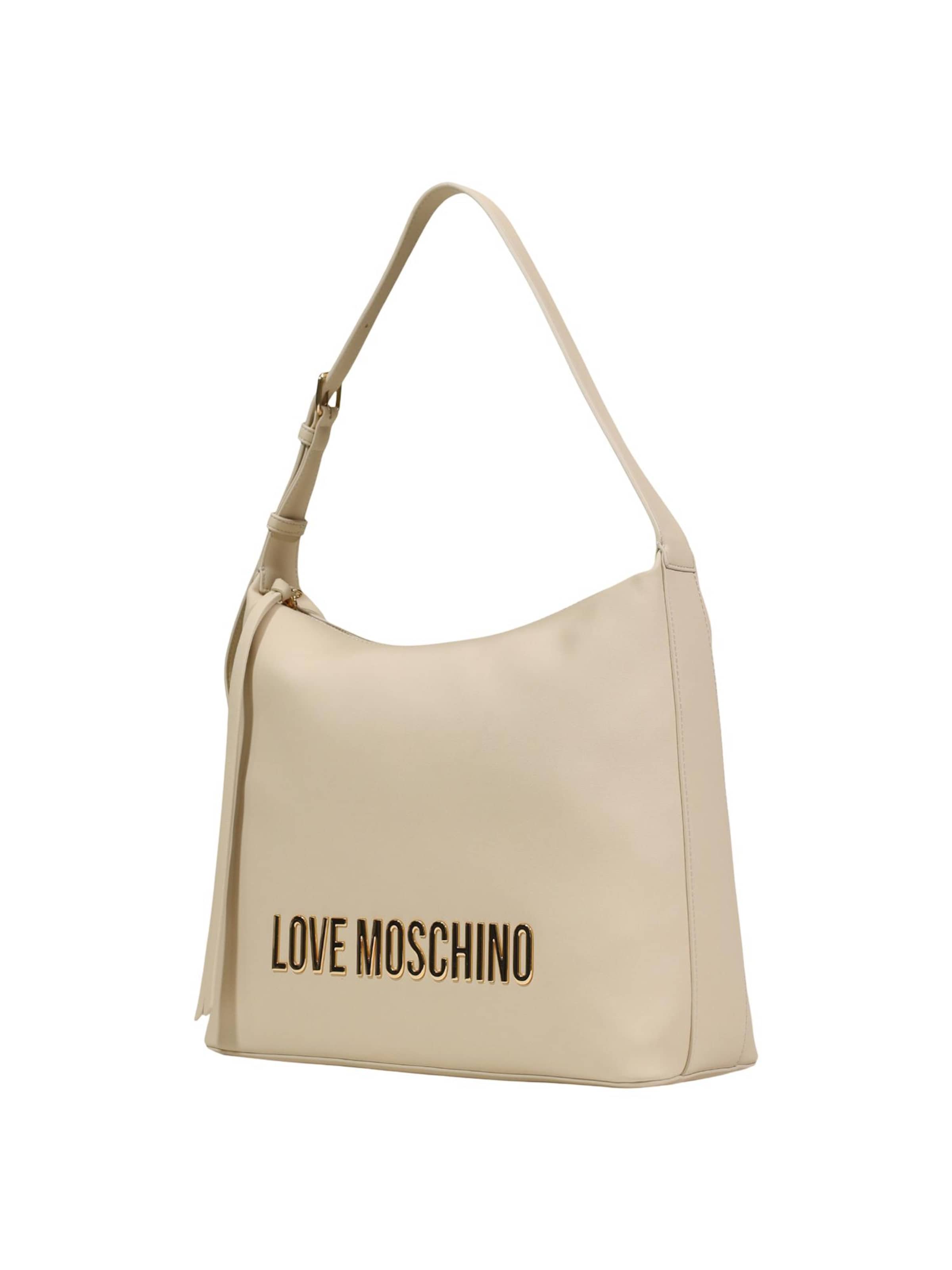 Love Moschino Skuldertaske i beige