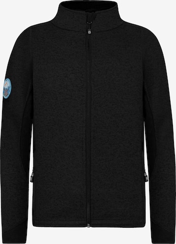 normani Athletic Fleece Jacket 'Tathlina' in Black: front