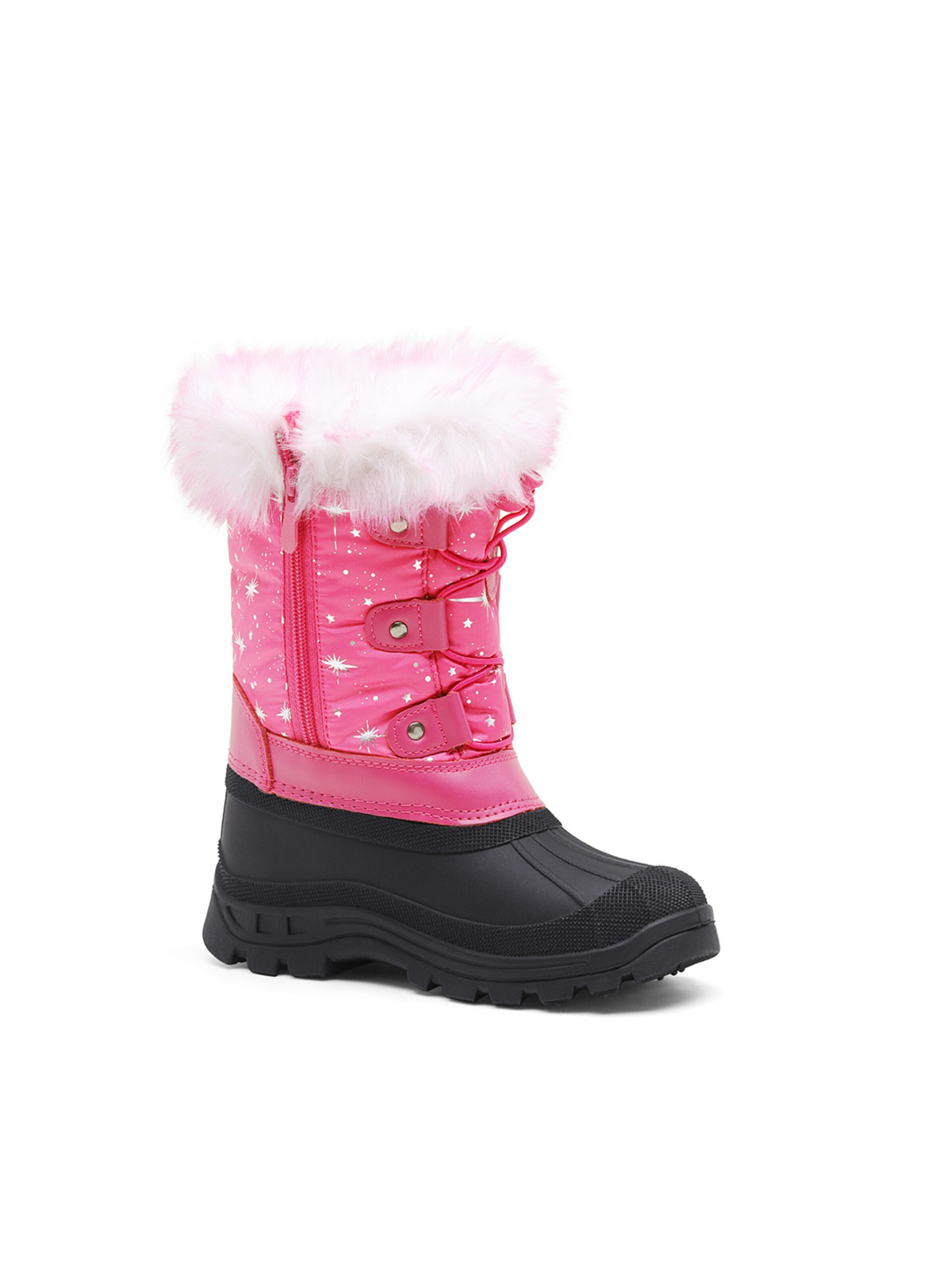 Bottes 'DREAM PAIRS Jungen Mädchen Schneestiefel Fashion Schnürstiefel' Dream Pairs en rose