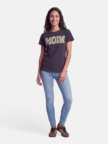 salzhaut Shirt 'Steentje - Moin' in Blauw: voorkant