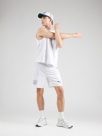 PUMA Regular Sports trousers 'MCFC Replica' in White