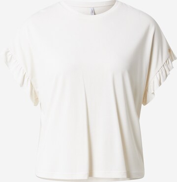 ONLY - Camiseta 'FREE' en blanco: frente