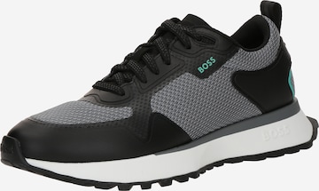 Sneaker bassa 'Jonah' di BOSS in grigio: frontale