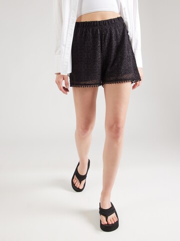 VERO MODA Regular Trousers 'VMMaya' in Black: front