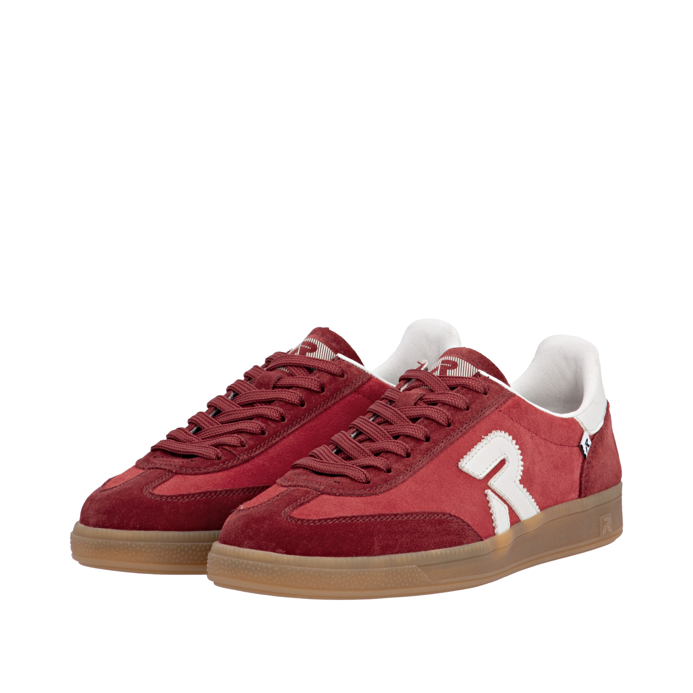 Sneaker bassa di Rieker Sport in rosso