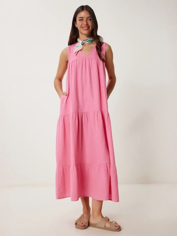 Happiness İstanbul Jurk in Roze