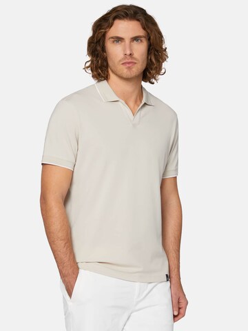 Boggi Milano Poloshirt in Beige: predná strana