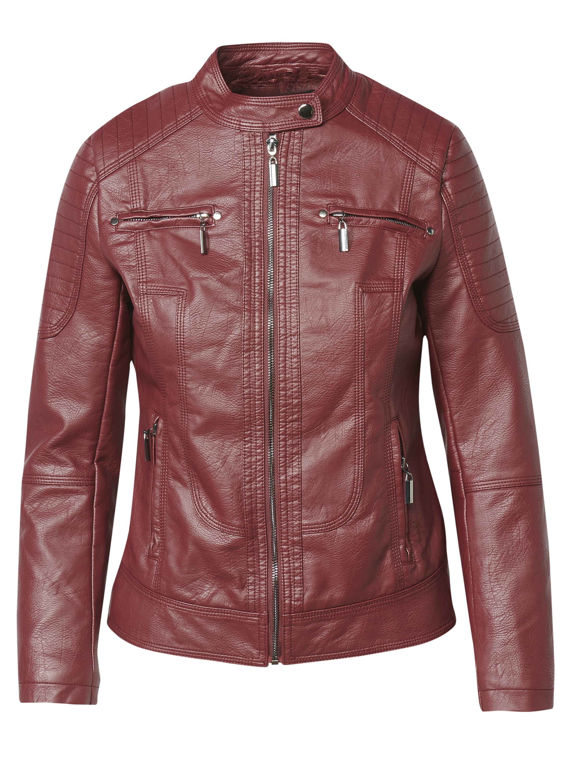 Giacca di mezza stagione di KOROSHI in rosso: frontale