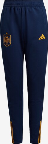 Regular Pantalon de sport 'Spanien Tiro23' ADIDAS PERFORMANCE en bleu : devant