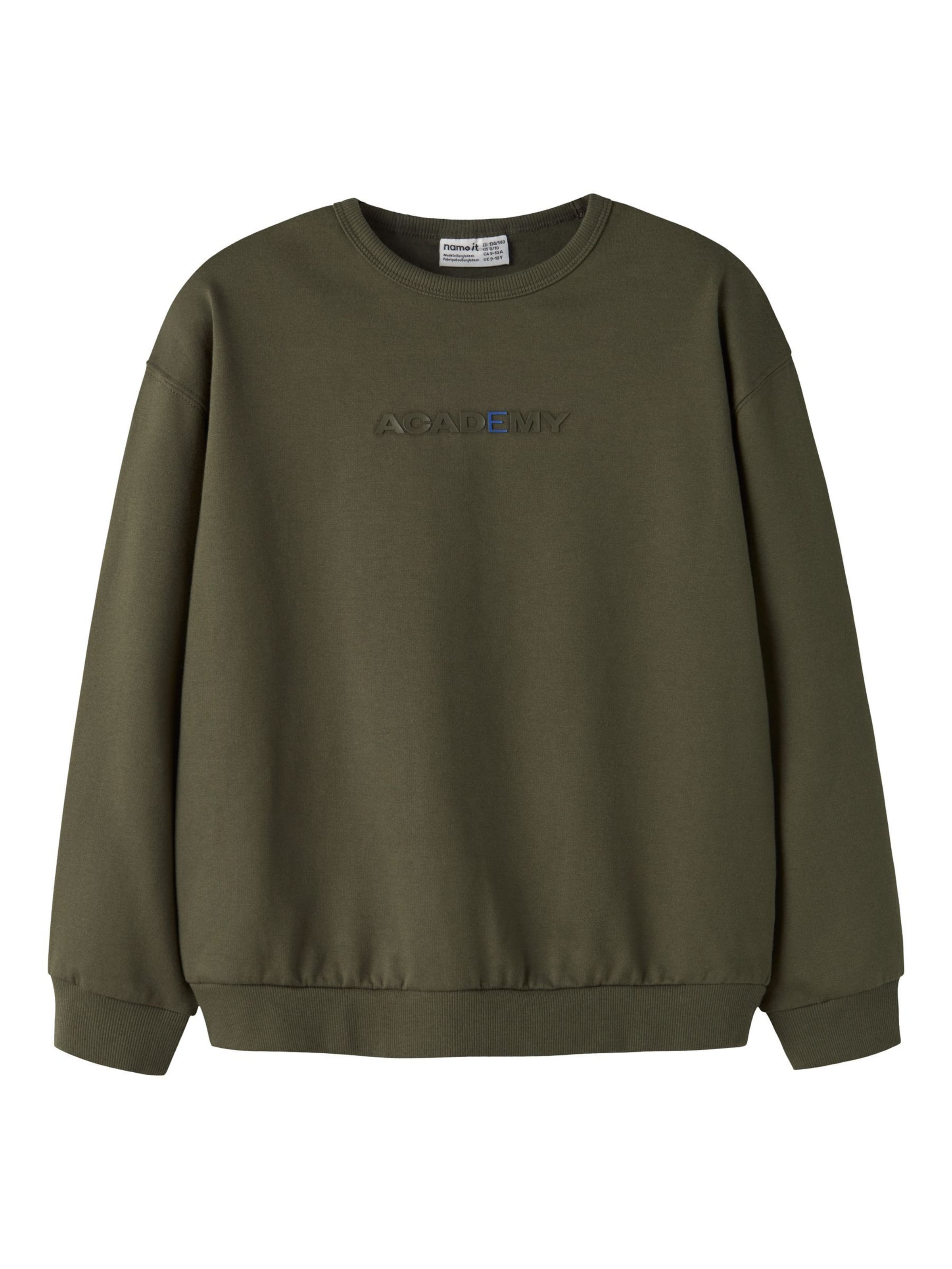 NAME IT - Sudadera 'NKMNori' en verde: frente