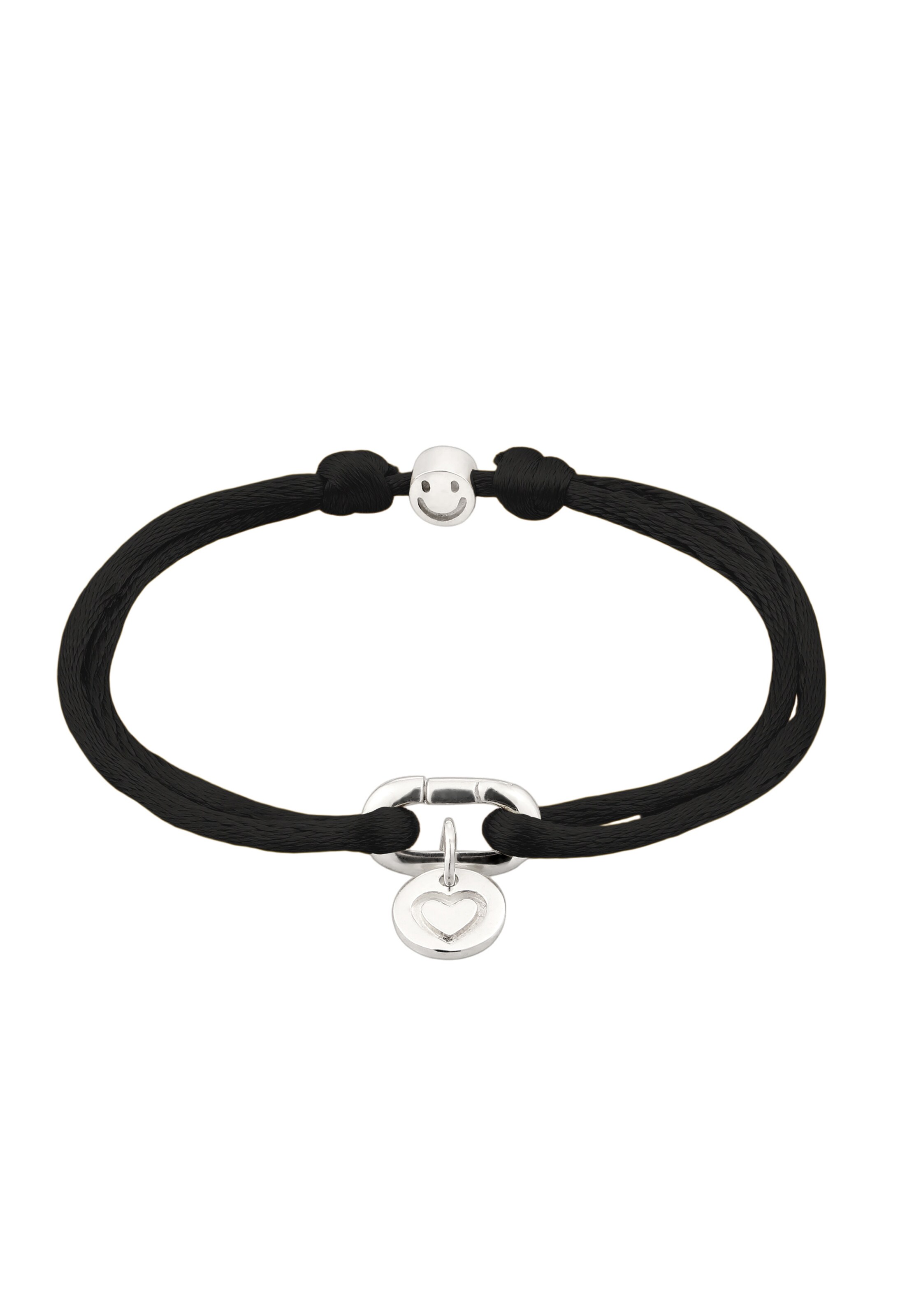 ELLI Armband in Schwarz: Vorderseite