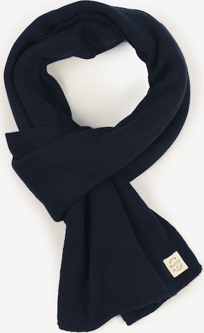 BLEND Sjaal 'Scar' in Blauw: voorkant