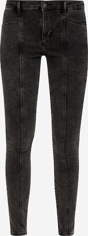 s.Oliver Skinny Jeans in Black: front