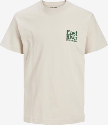 Jack & Jones Junior Shirt 'Riverside' in Grey: front