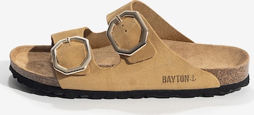 Bayton - Zapatos abiertos 'Atlas' en amarillo: frente