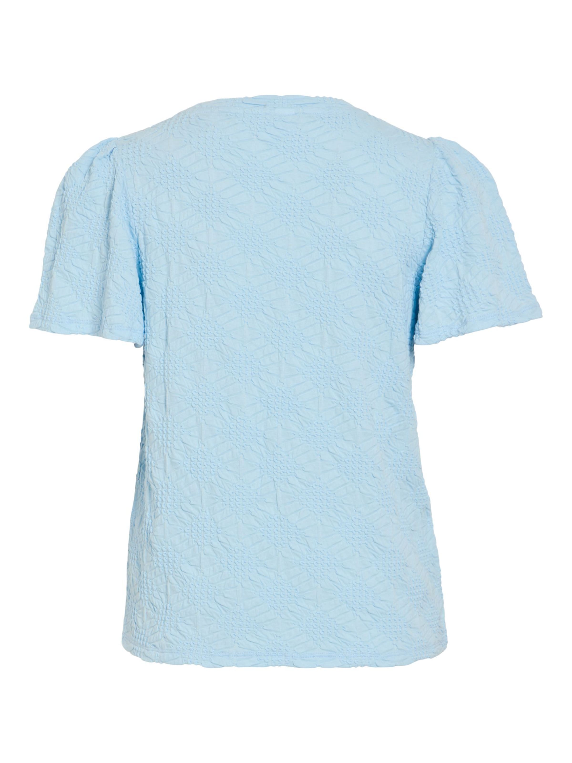 VILA Bluse in Blau