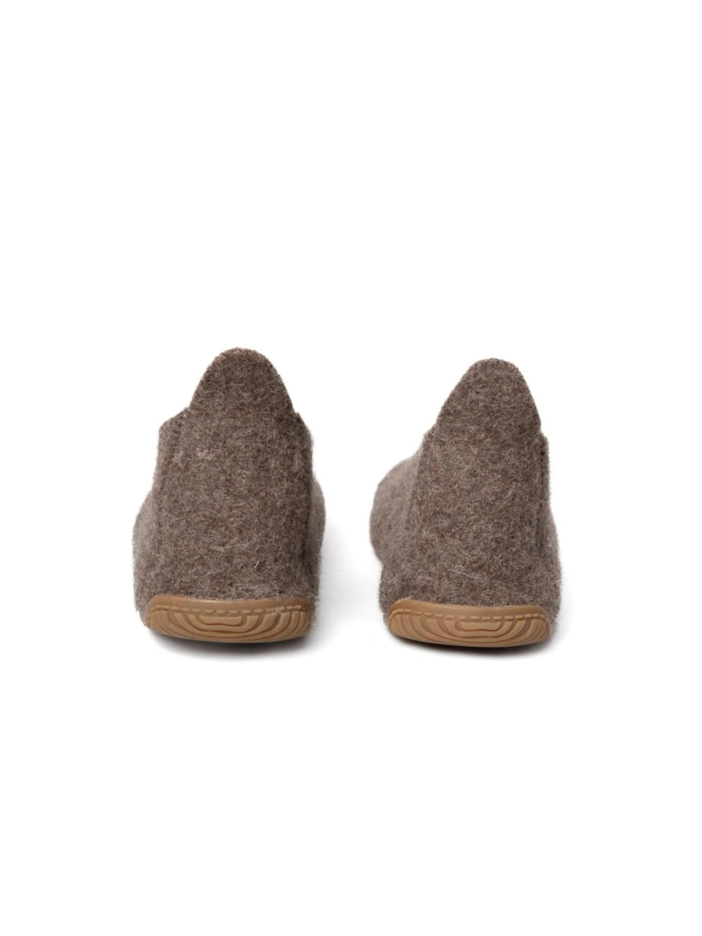 Living Kitzbühel Slipper 'Schurwolle' in Brown