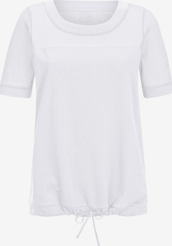 T-shirt MADELEINE en blanc : devant