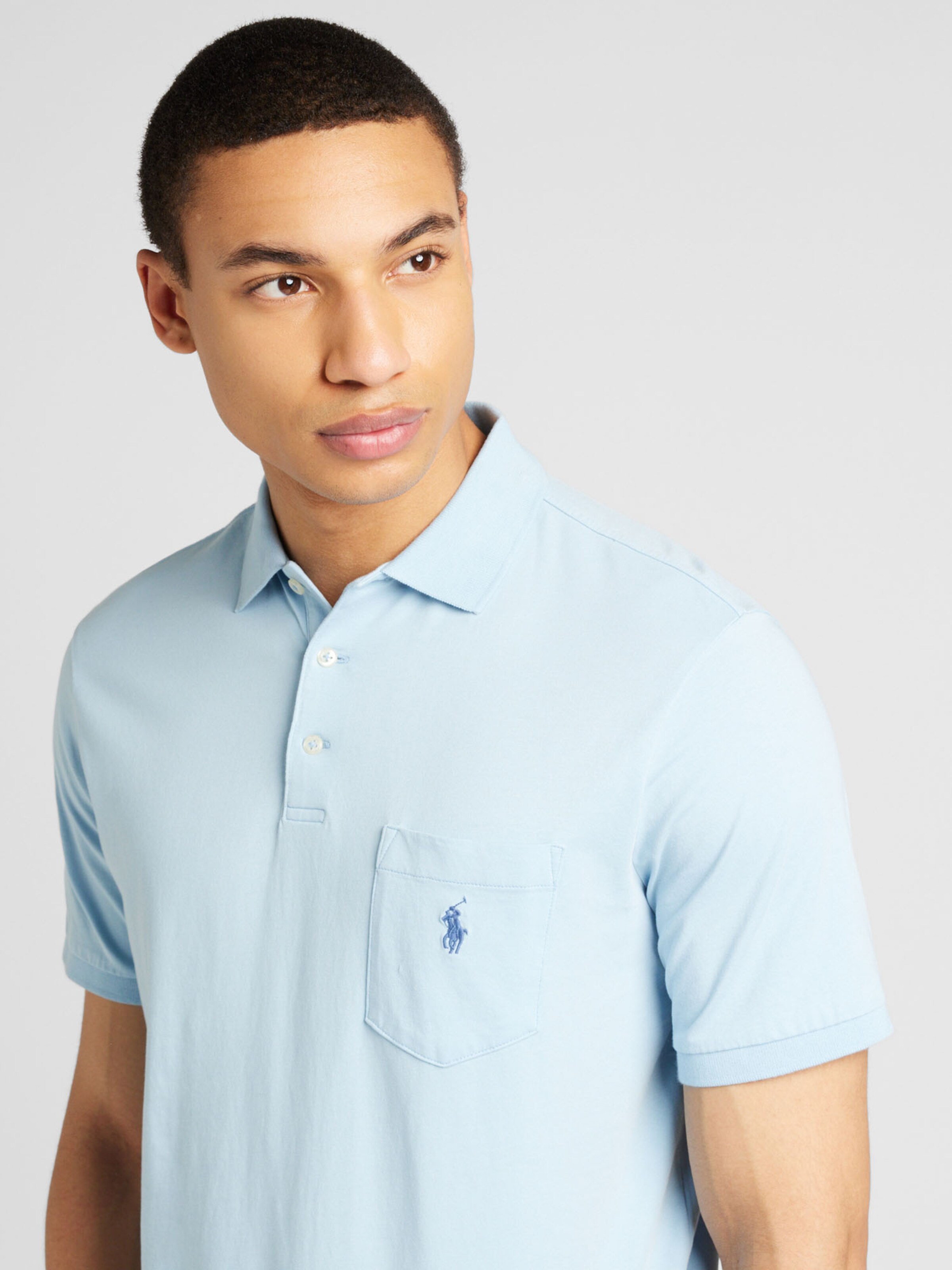 Polo Ralph Lauren Shirt in Navy Light Blue ABOUT YOU