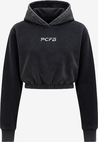 PCFG Sweatshirt in Schwarz: Vorderseite