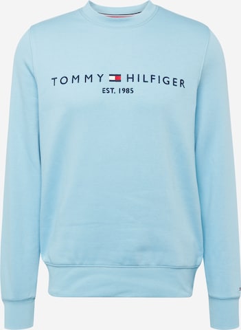 TOMMY HILFIGER Mikina - Modrá: predná strana