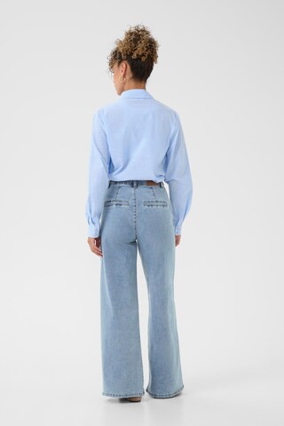 Cream Wide Leg Jeans 'CRVisti' in Blau
