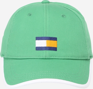 TOMMY HILFIGER Hat in Green: front