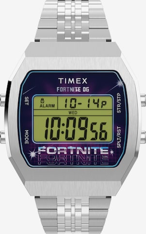 Orologio digitale ' Timex x Fortnite T80 ' di TIMEX in argento: frontale