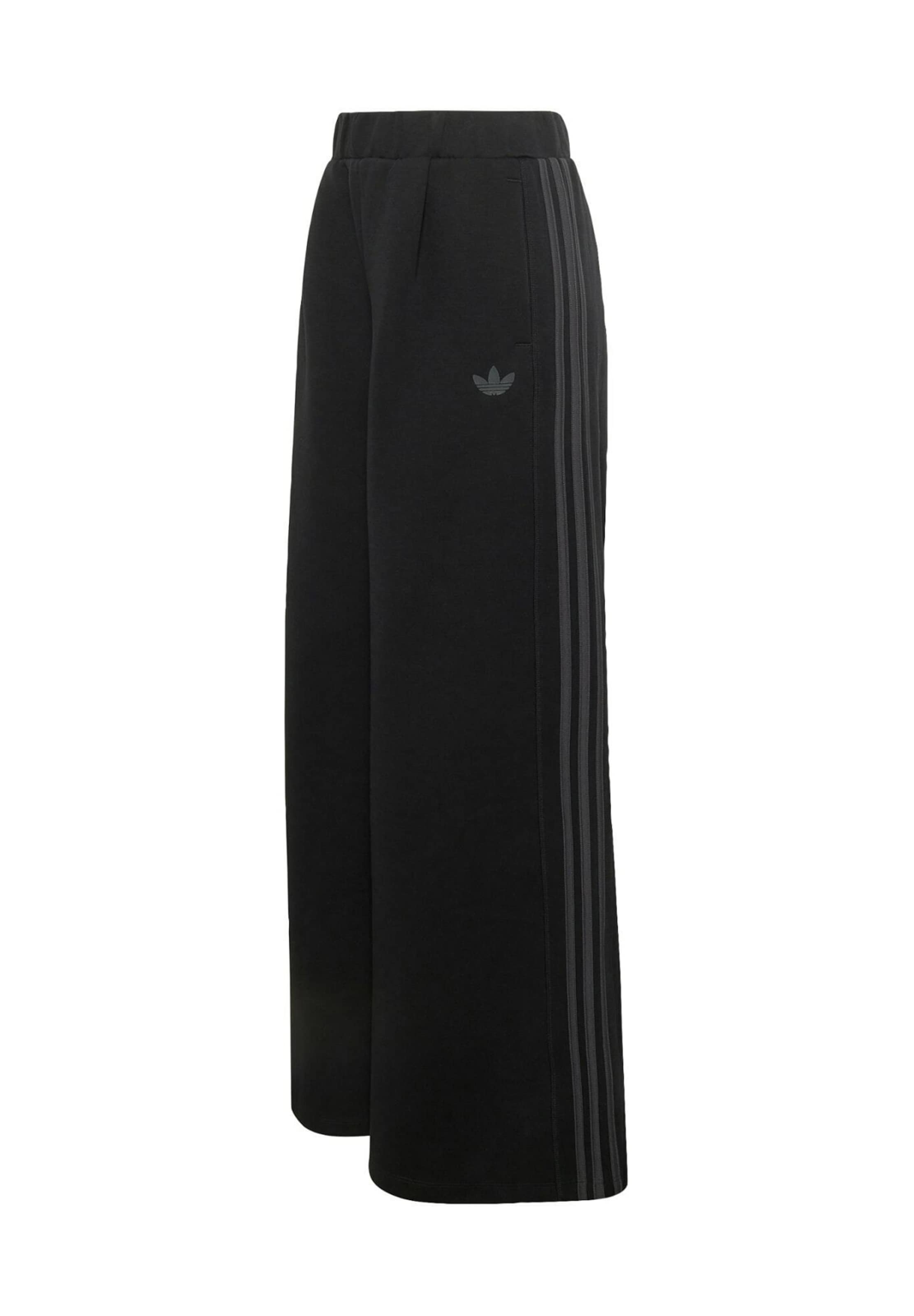ADIDAS ORIGINALS Wide leg Broek 'Sst 2.0' in Zwart