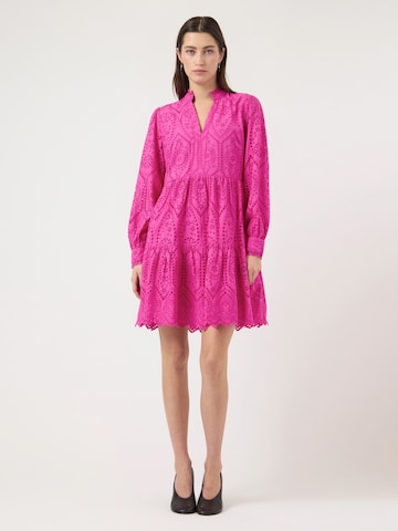 YAS - Vestido 'YASHOLI' em vermelho: frente