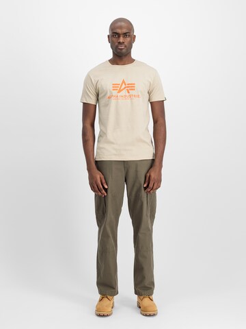 ALPHA INDUSTRIES Футболка в Бежевый