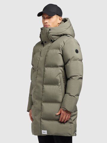 Manteau d’hiver 'Morse' khujo en vert