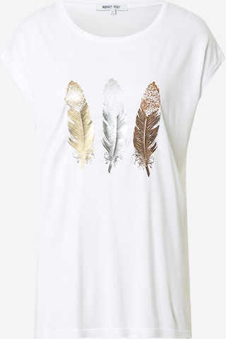 ABOUT YOU Shirt 'Carlene' in White: front