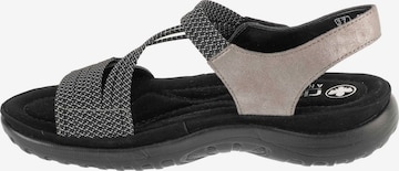 Rieker Sandale 'Rieker Sandals 64870' in Grau: Vorderseite