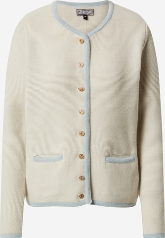 STOCKERPOINT Knitted costume cardigan 'Caro' in Beige: front