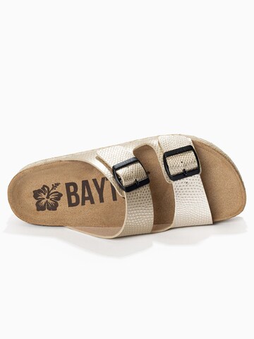 Bayton Pantolette 'ALCEE' i guld