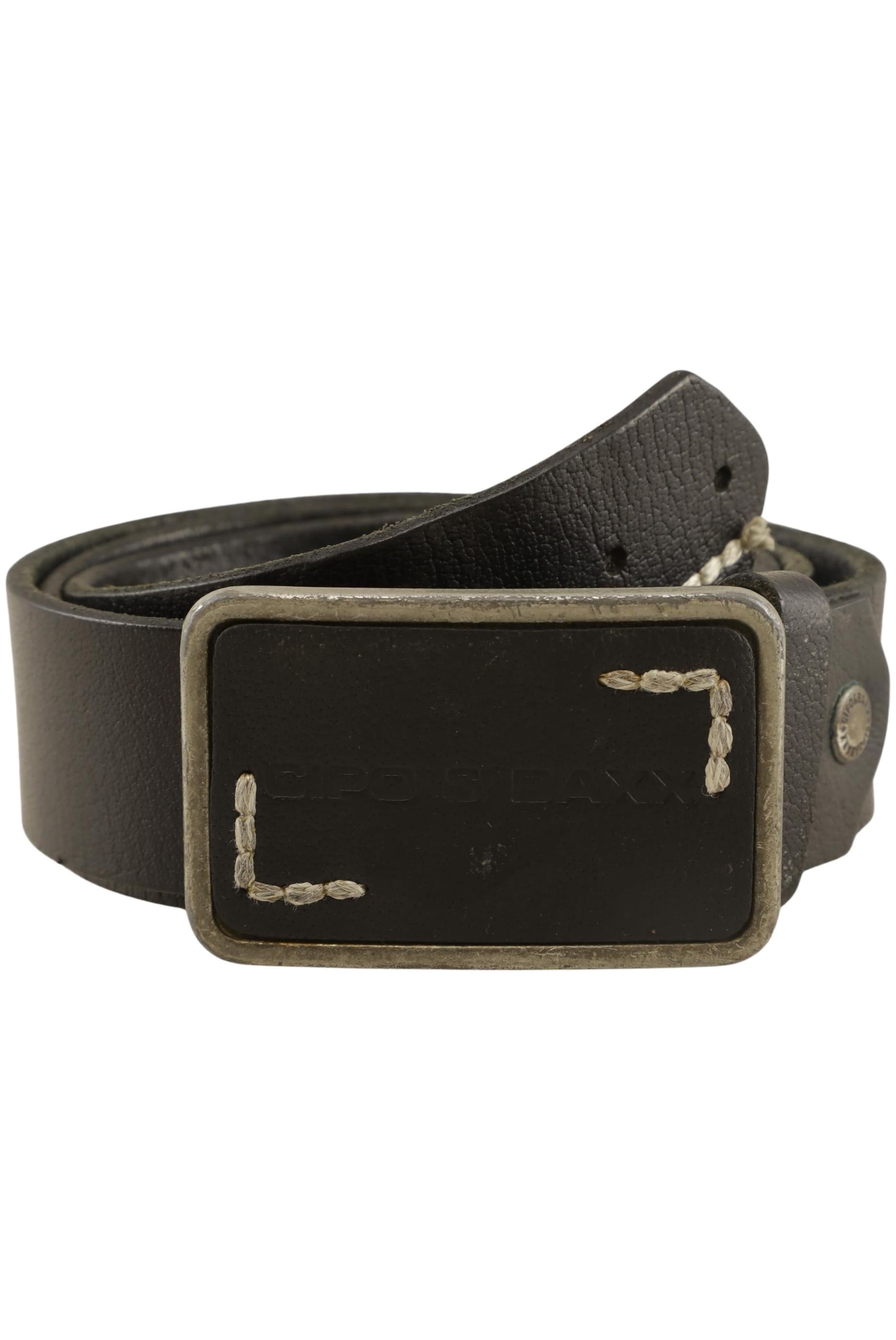 CIPO & BAXX Belt & Suspenders in One size in Black: front