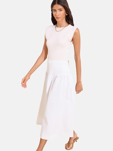 Lipsy Kjol i vit: framsida