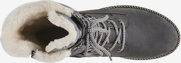 REMONTE Lace-Up Boots in Grey