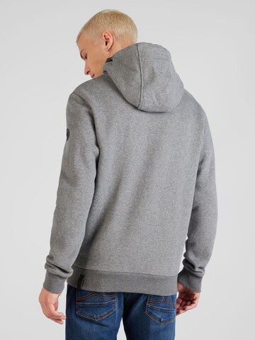 Ragwear Zip-Up Hoodie 'Natte' in Grey