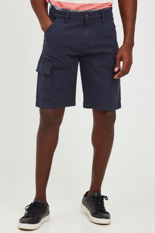 INDICODE JEANS Regular Shorts 'Brom' in Blau: predná strana