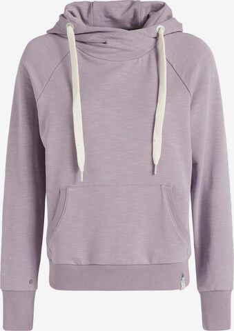 khujo Sweatshirt 'Martha' in Purple: front