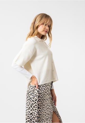 Cardigan 'Vina' OH APRIL en beige