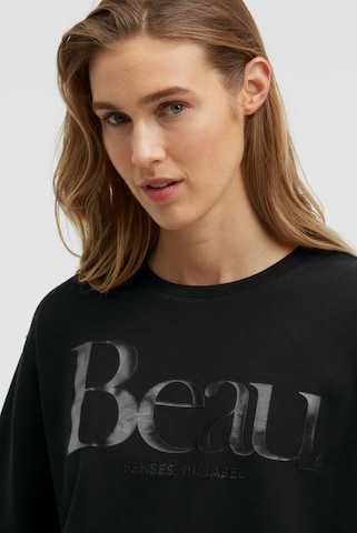SENSES.THE LABEL Sweatshirt in Schwarz