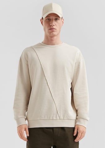 QS Sweatshirt i beige: forside