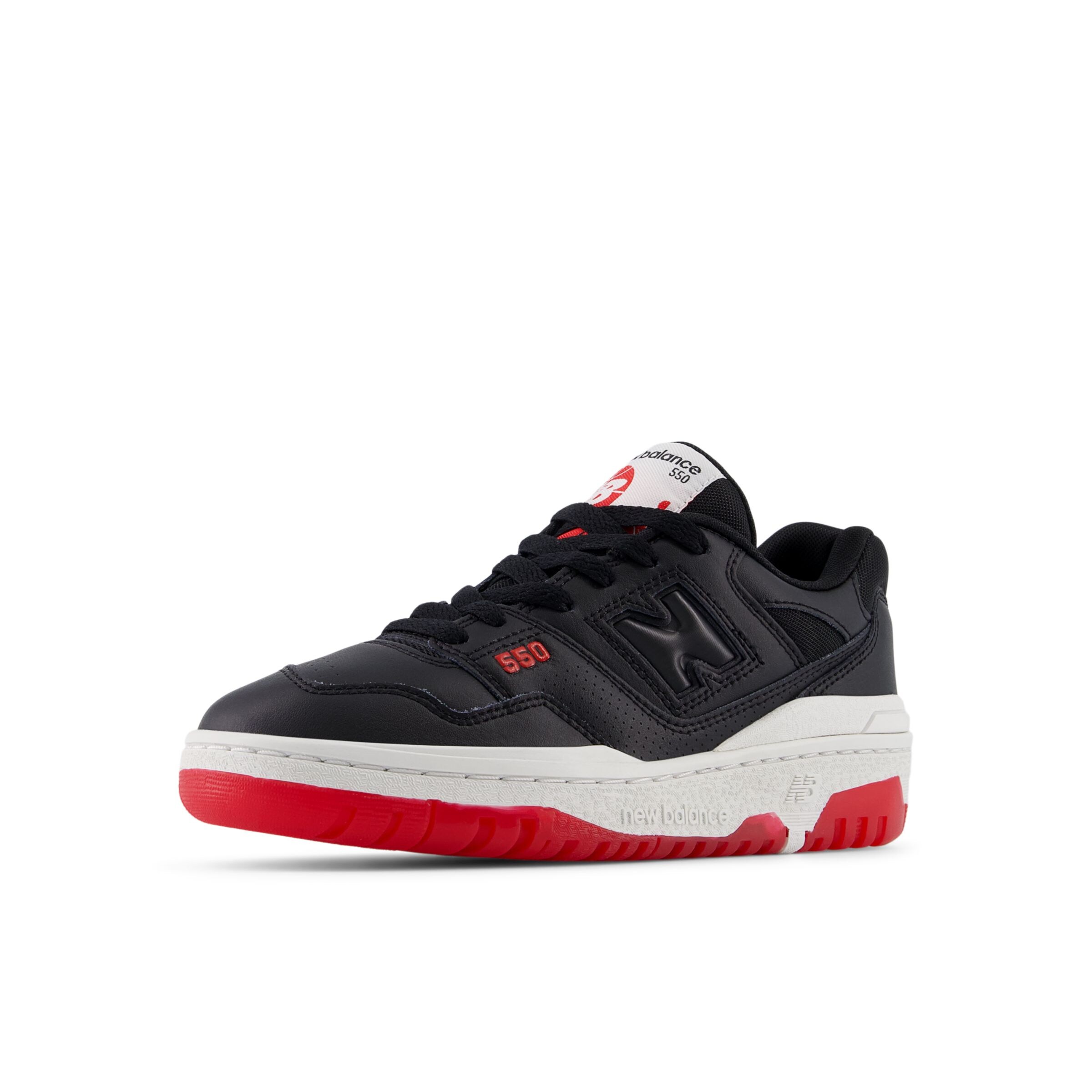 Baskets '550' new balance en noir : devant