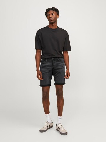 JACK & JONES Regular Shorts 'Rick Fox' in Schwarz