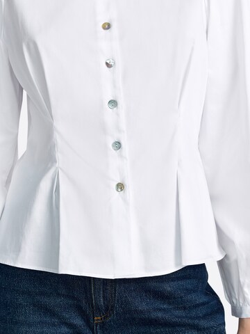 Rich & Royal Blouse in White